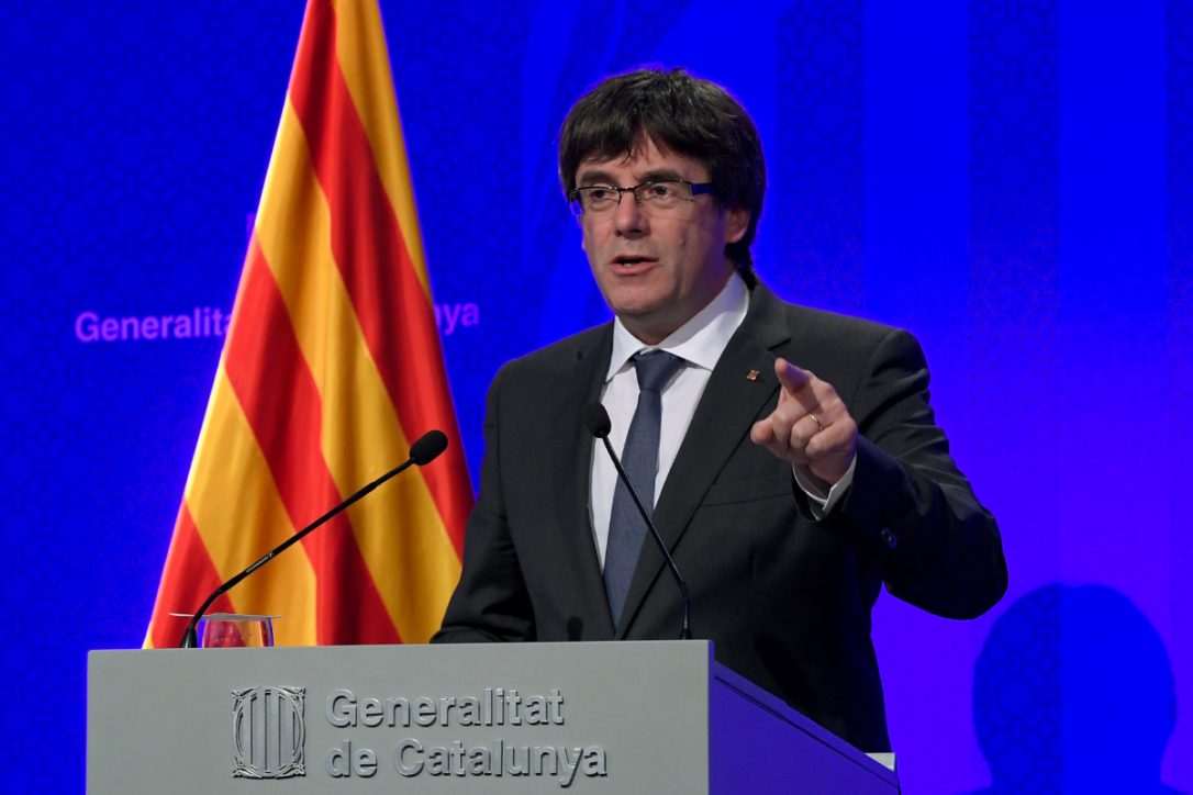 Catalan President Carles Puigdemont