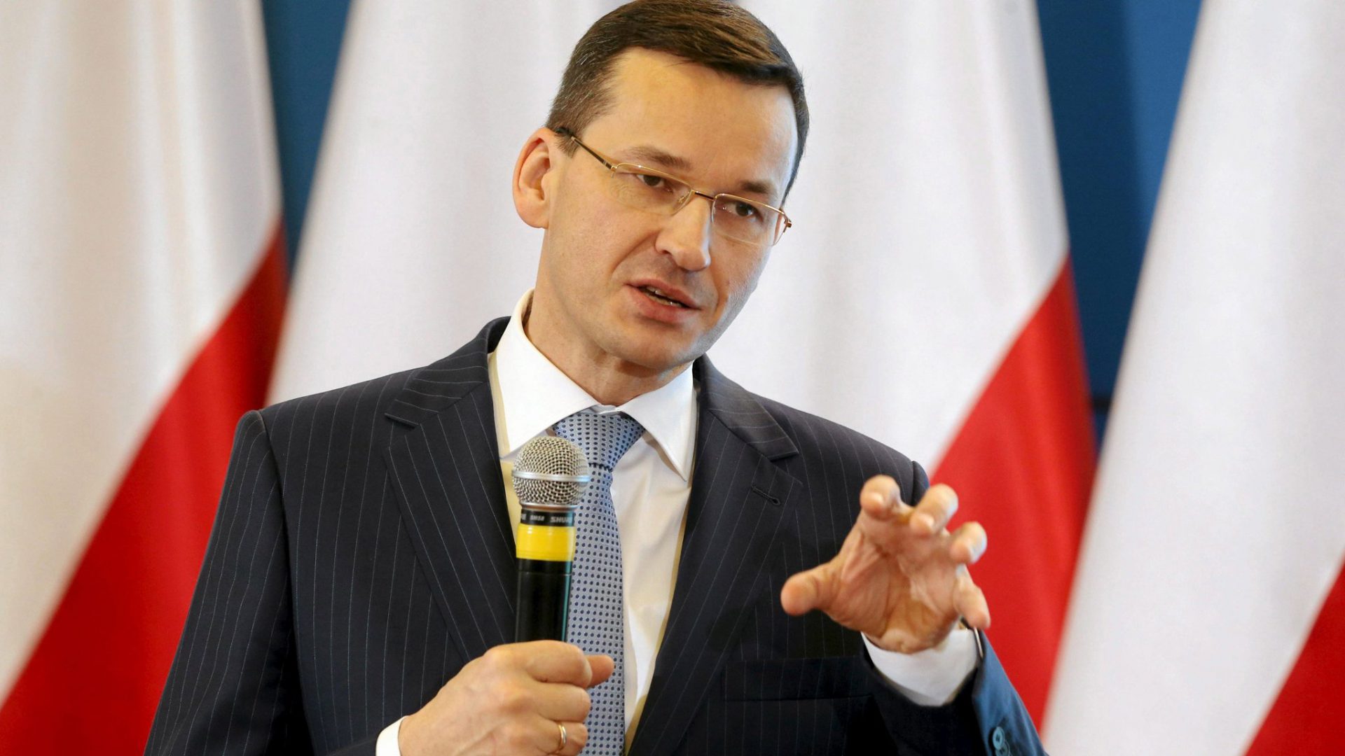 Poland’s Prime Minister Mateusz Morawiecki