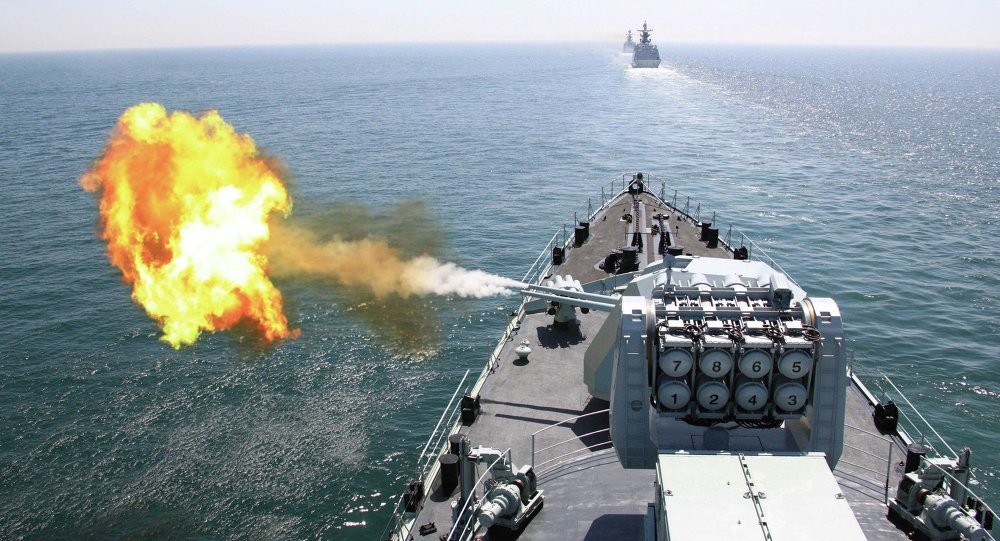 Taiwan strait live fire drill