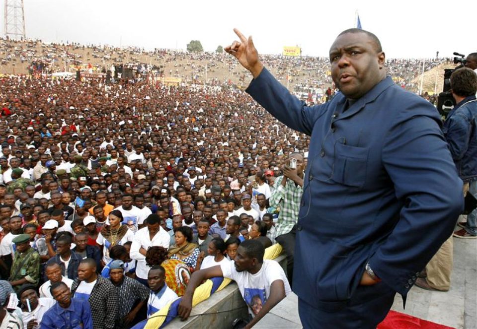 Jean Pierre Bemba presidential announcement