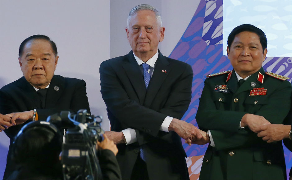 asean defence ministers mattis