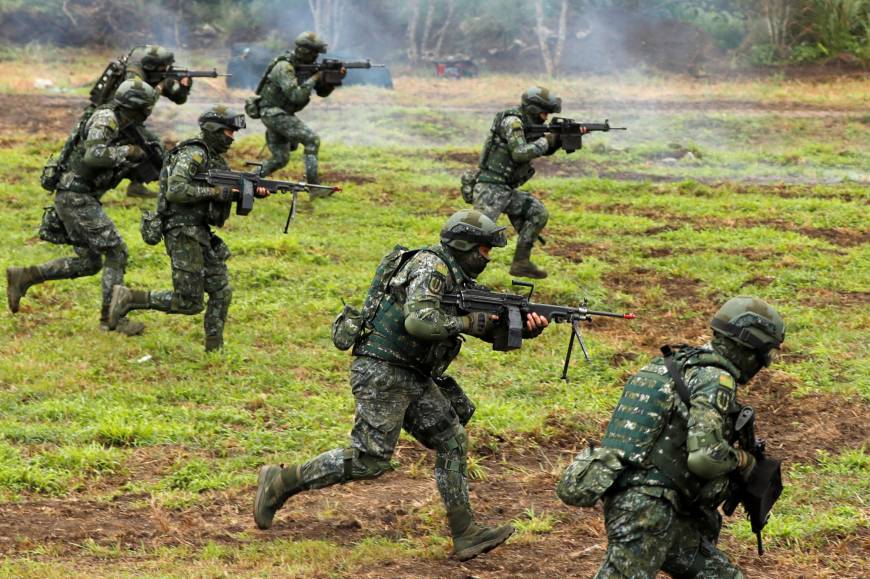 taiwan live fire drills