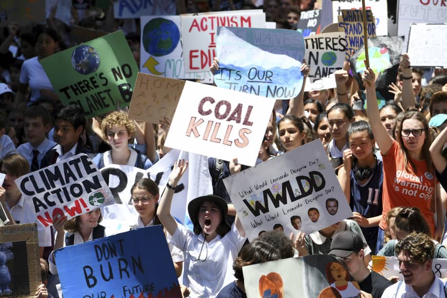 climate change youth march