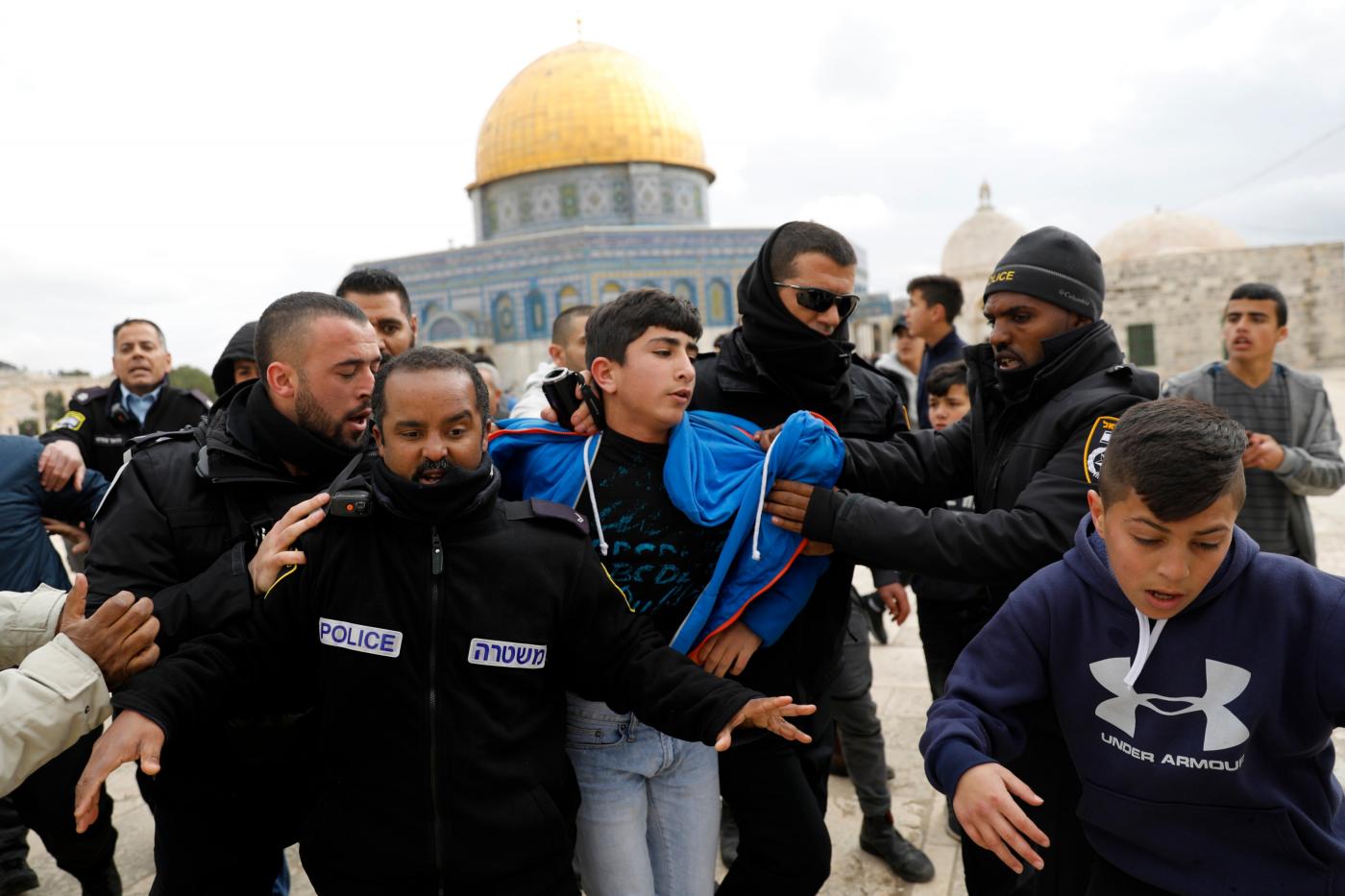 jerusalem protests golden gate