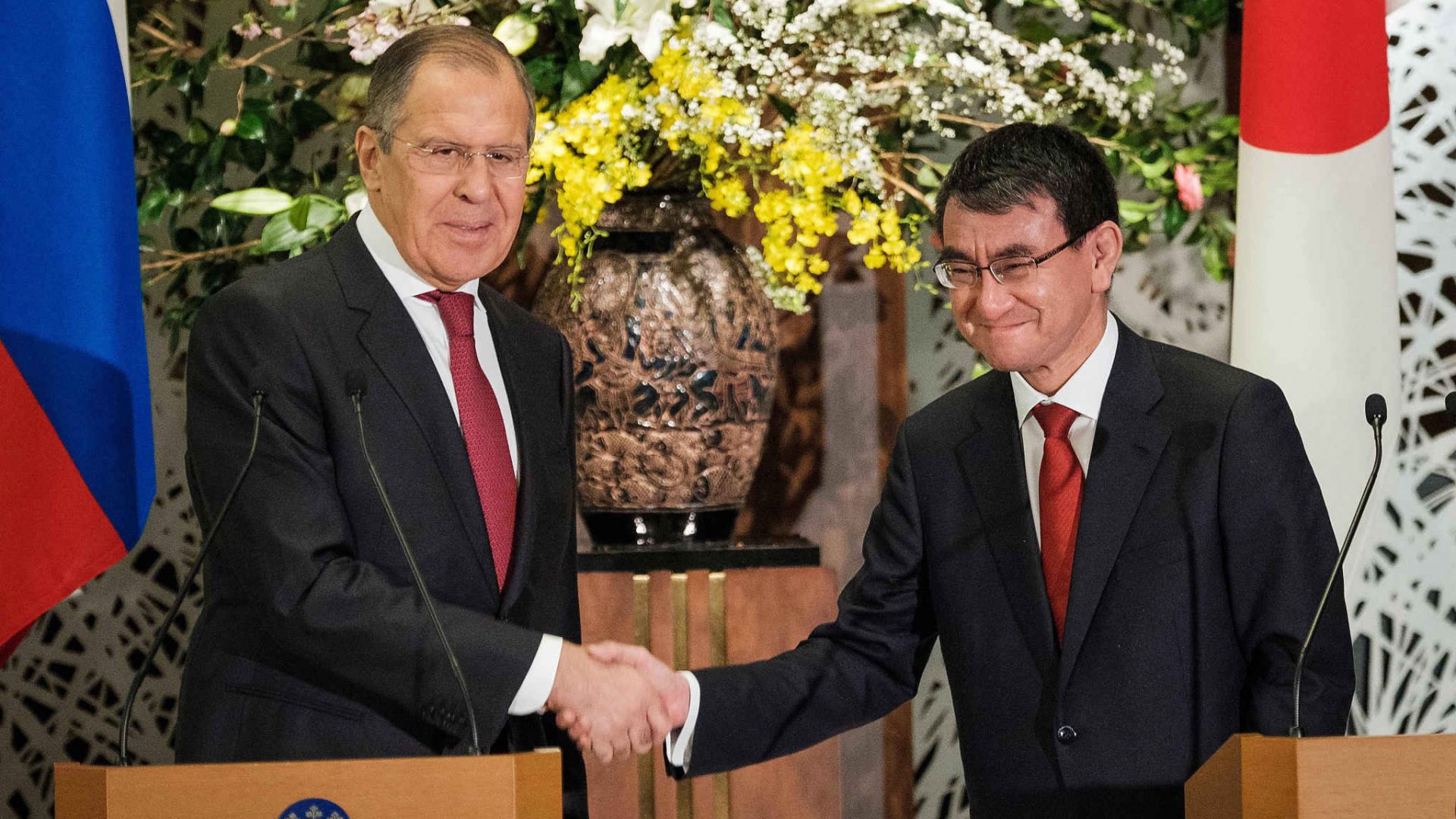 lavrov kono moscow