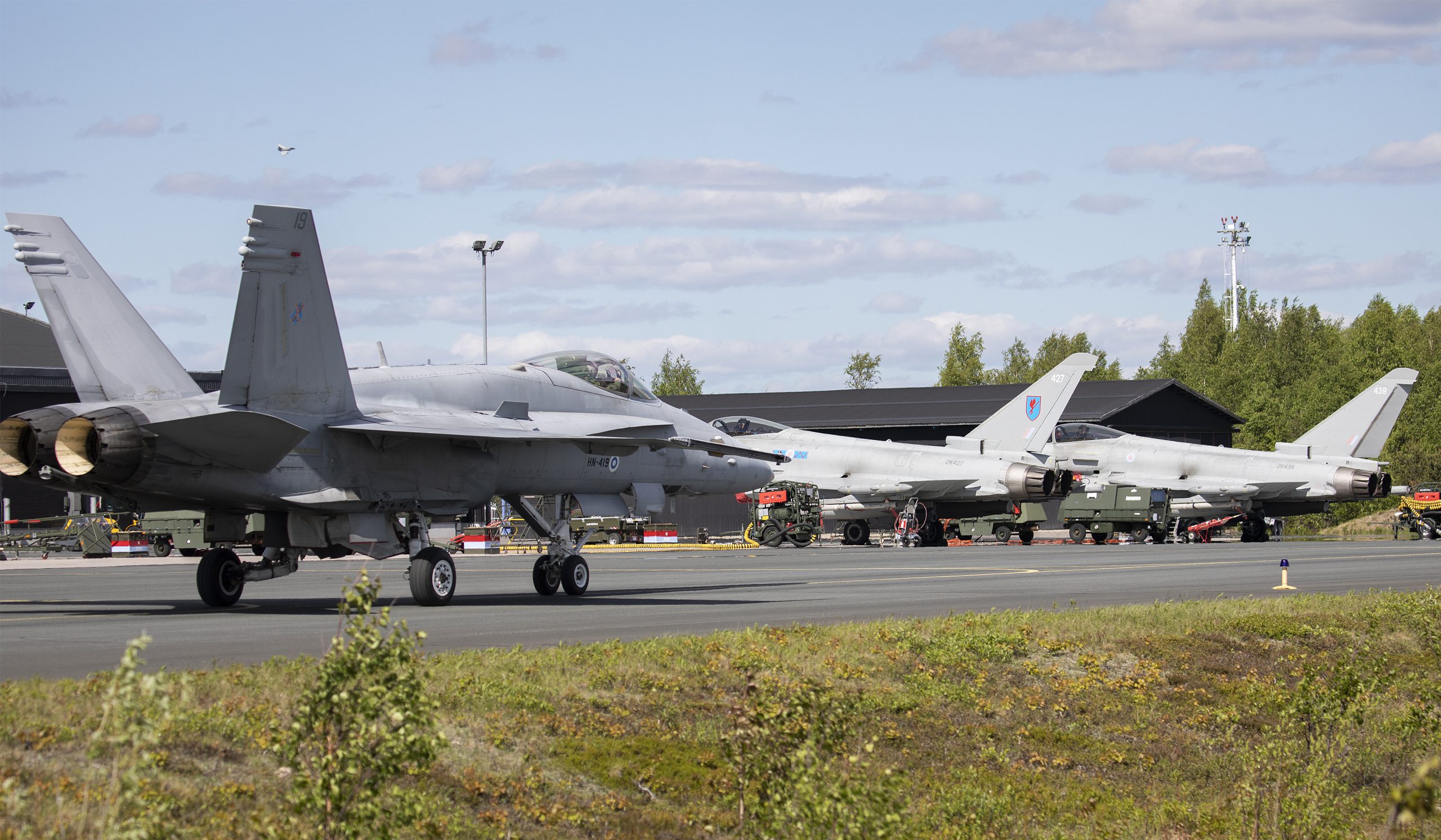 UK Finland Air Force exercise