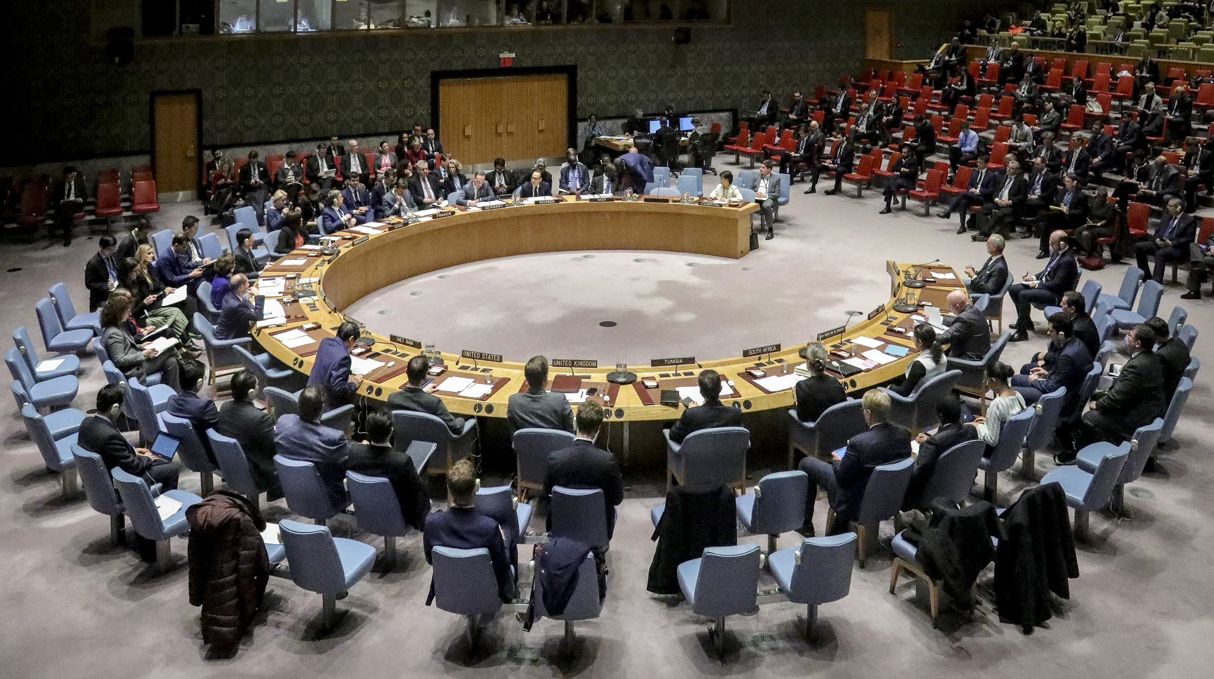 UNSC meeting on the effect of armed conflict on children