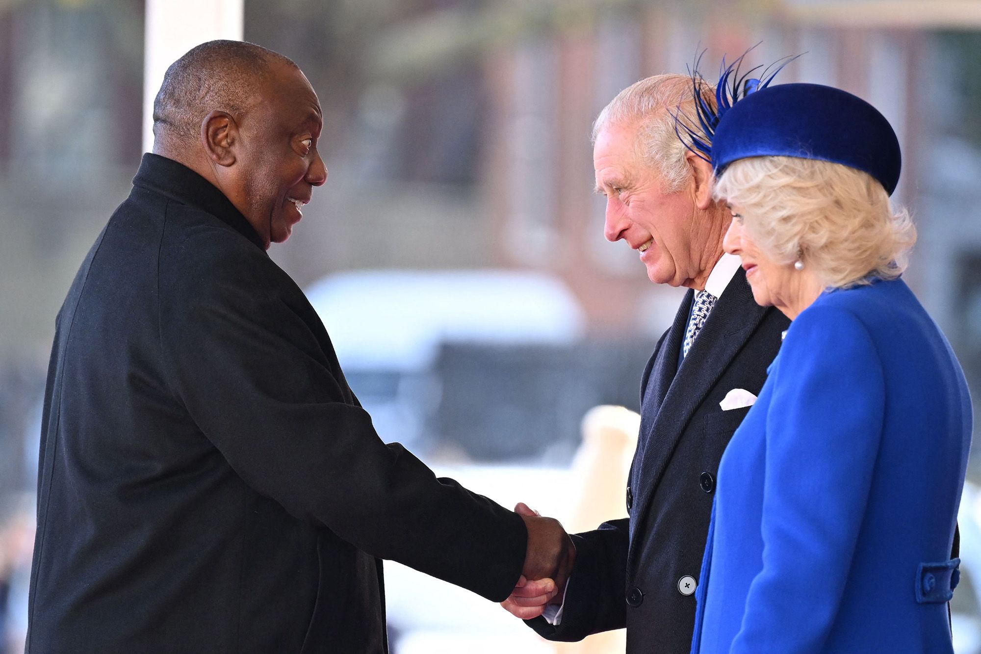 Cyril Ramaphosa meets King Charles III